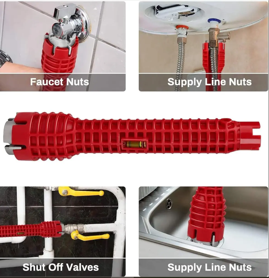 مفتاح إصلاح الحوض العالمي 8 في 1
